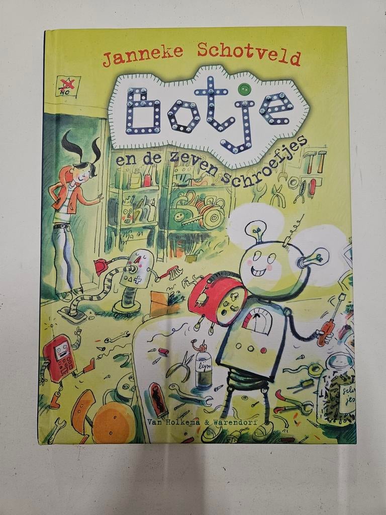 Janneke Schotveld - Botje en de zeven schroefjes, Fictie algemeen, Ophalen of Verzenden, Zo goed als nieuw, Janneke Schotveld
