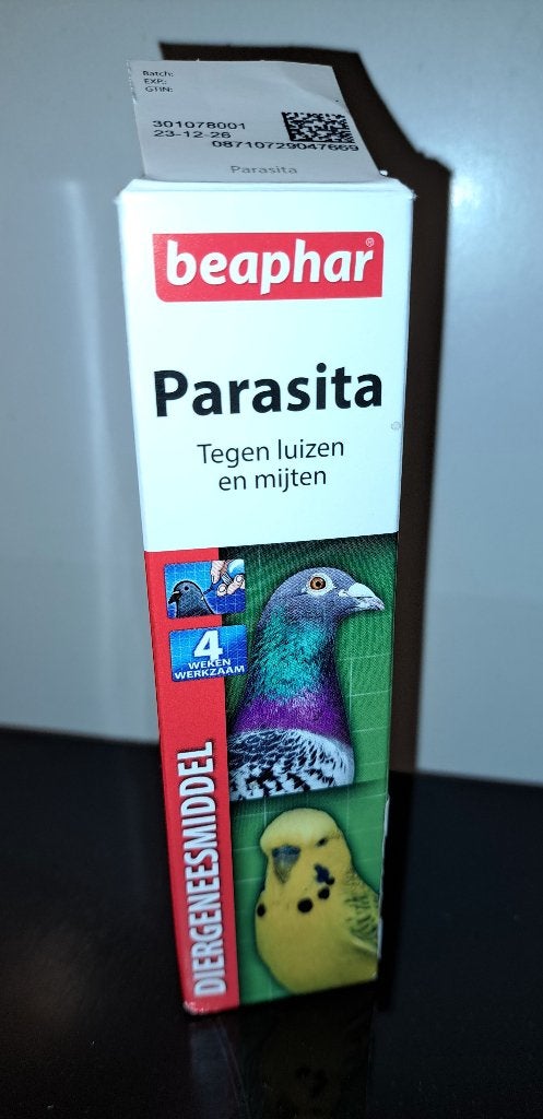Flesje Beaphar Parasita tegen luizen en mijten - reeds open, Ophalen of Verzenden, Gebruikt, Overige typen