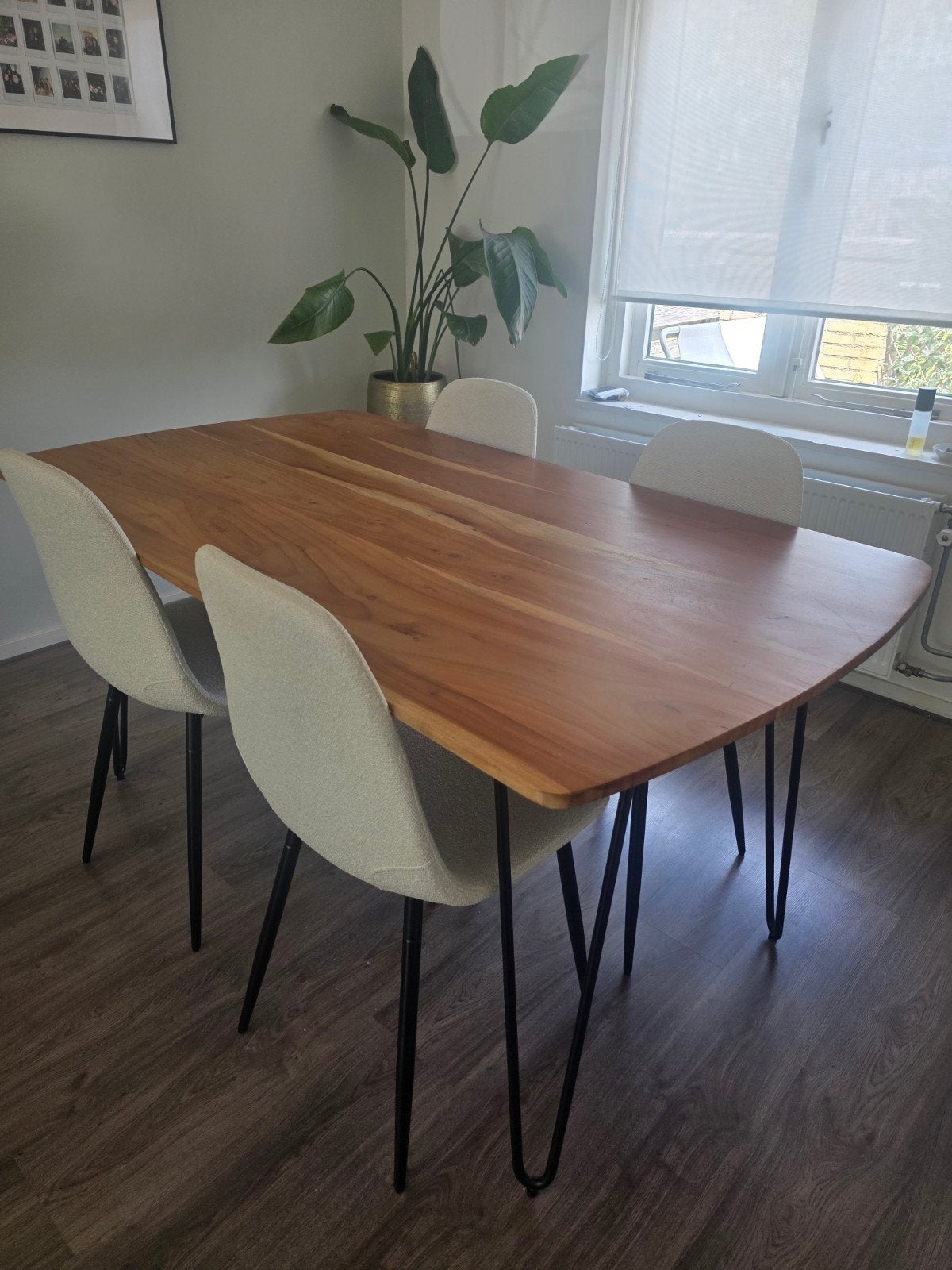 Goossens eettafel, Ophalen, Zo goed als nieuw, Rechthoekig, 50 tot 100 cm