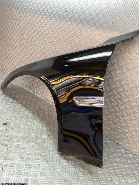 Spatbord links 7-serie F01 08-12black saphir metallic 475, Gebruikt, Partnerportal@bmw.de, Bmw, Ophalen of Verzenden