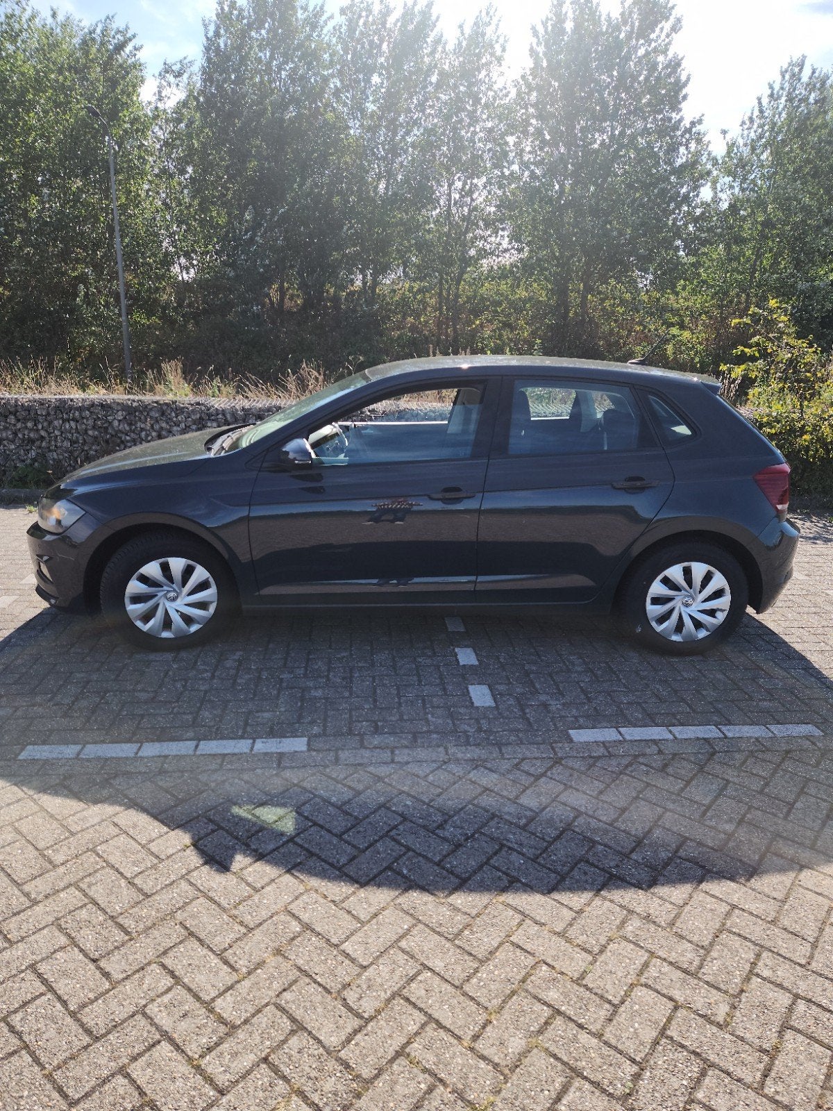 Volkswagen Polo 1.0 TSI 95pk 2018 Grijs, Voorwielaandrijving, 40 €/maand, 23 km/l, Handgeschakeld