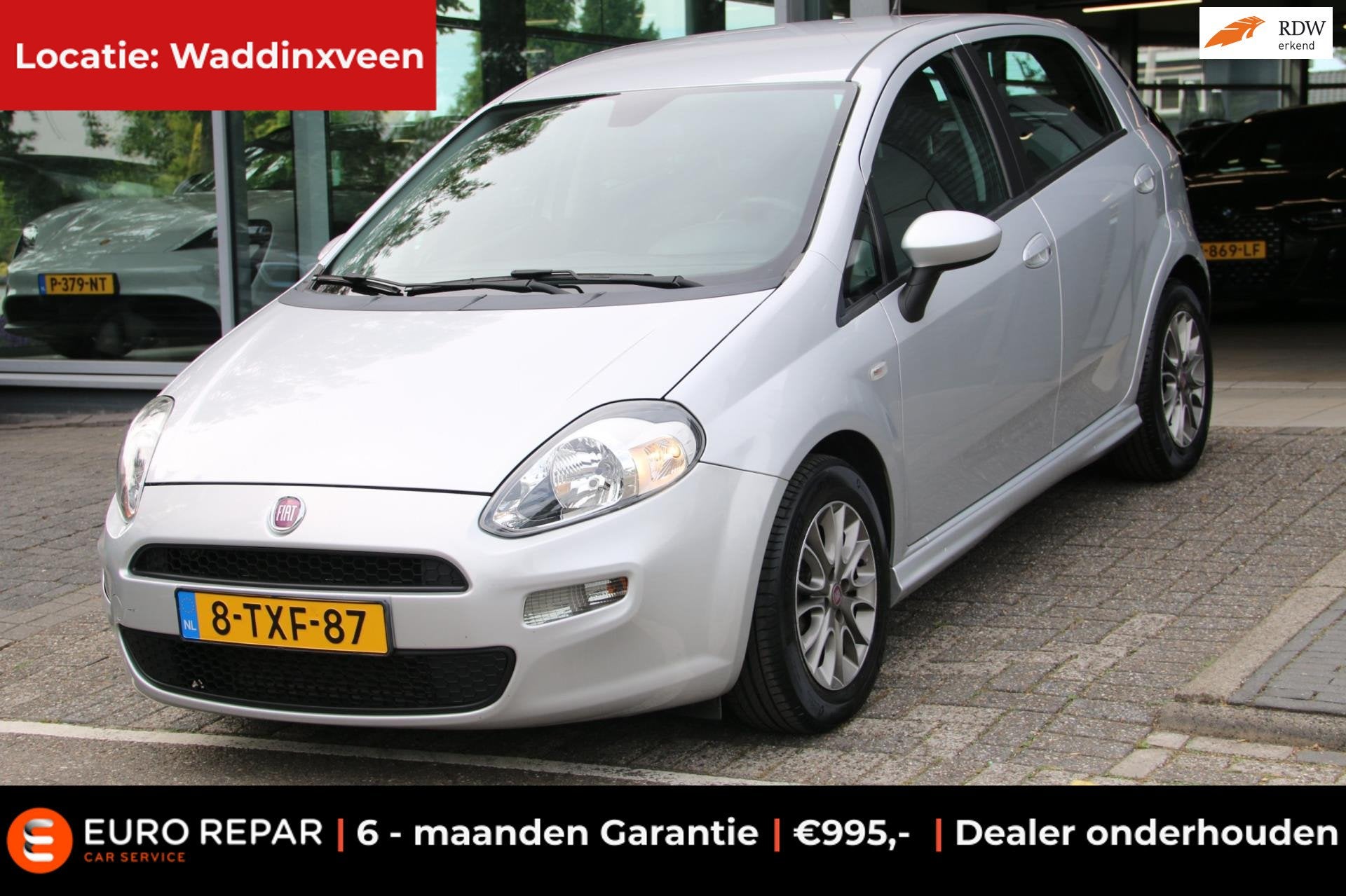 Fiat Punto Evo 0.9 TwinAir Street, Auto's, Voorwielaandrijving, 101 pk, Gebruikt, Euro 6