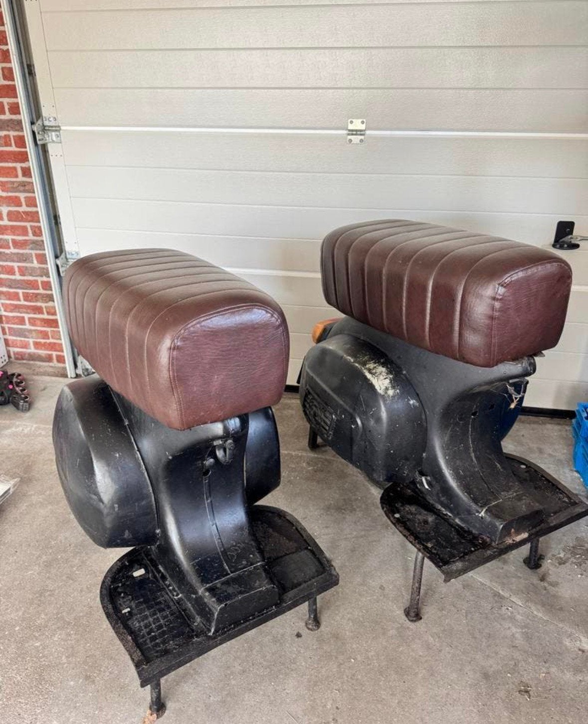 Set van 2 scooter barkrukken, Ophalen