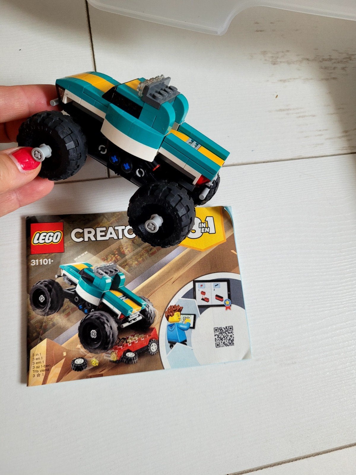 LEGO Creator 31101 Monster Truck 3-in-1, Ophalen of Verzenden