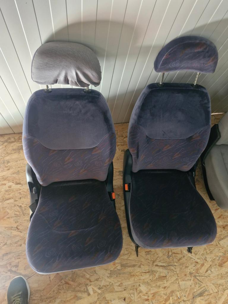 2 Achterstoelen voor Seat Alhambra, VW Sharan, Ford Galaxy, Ophalen, Gebruikt, Seat
