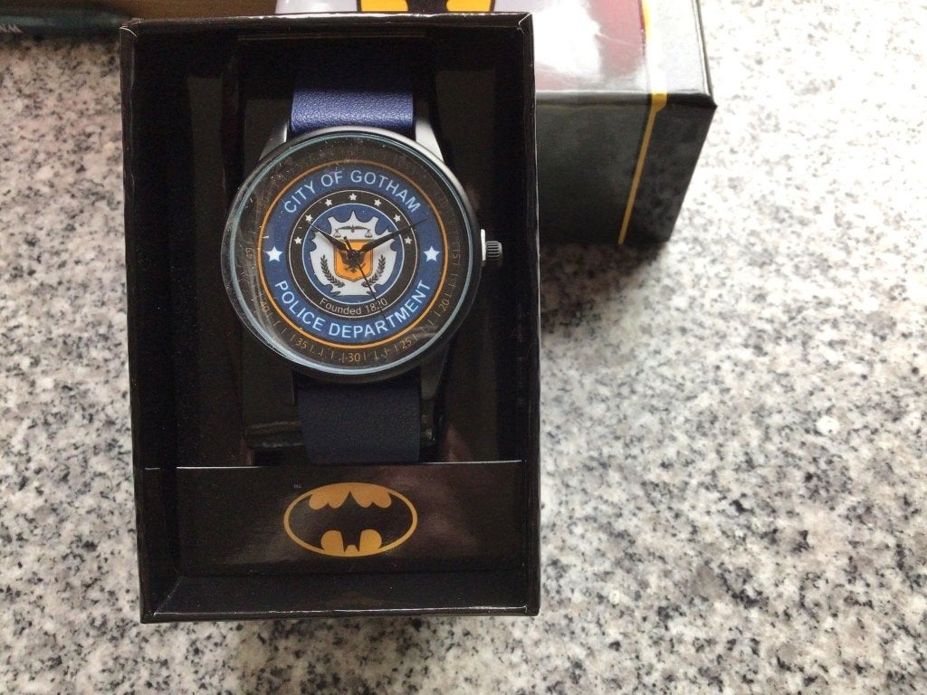 Batman - city of gotham polshorloge, Nieuw, Ophalen of Verzenden, REGINA, Batman - city of gotham polshorloge