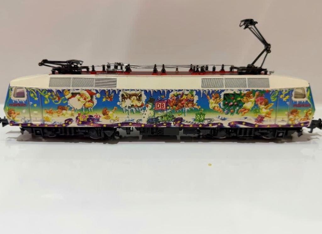 Marklin 37531 DB BR 120 KERST locomotief zeer mooi, Ophalen, Wisselstroom, Locomotief, Zo goed als nieuw