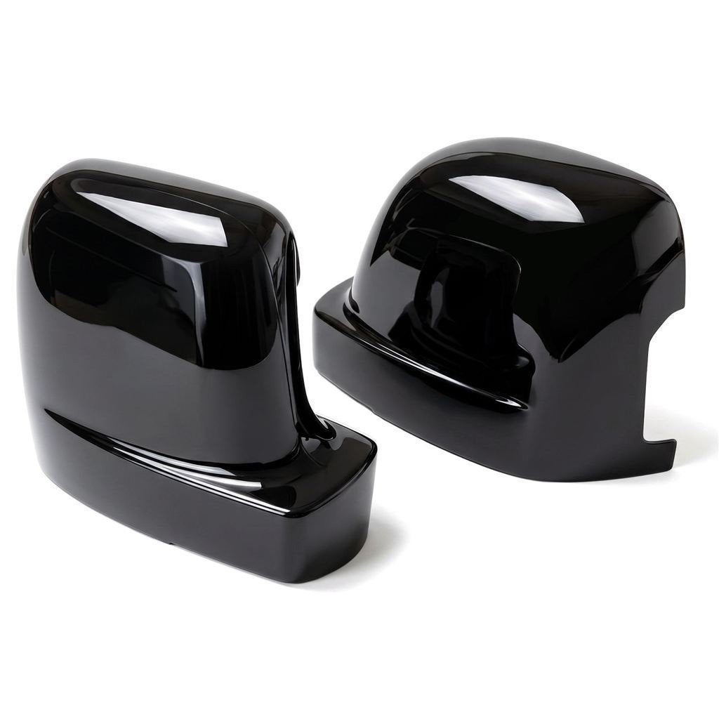 Spiegelkappen geschikt voor Renault Trafic III Set Glans Zwa, Verzenden, Automotive Parts, A.parts@hotmail.nl, Trasmolenlaan 12 3447 GZ Woerden