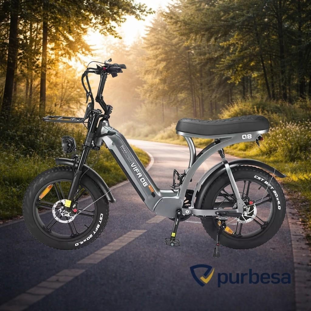OUXI Q8 Fatbike 250W 20” – Elektrische Fiets – Nieuw, Info@purbesa.nl, Nieuw, Purbesa, Purbesa