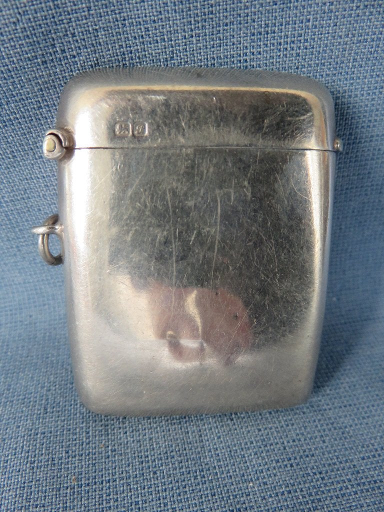 Antiek lucifer doosje in zilver – ca. 1900, Ophalen of Verzenden, Zilver