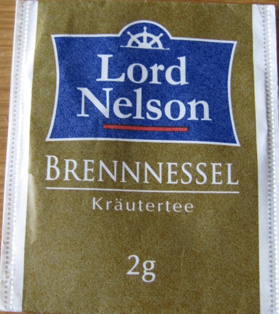 Een enkel theezakje van lord Nelson in de smaak brandnetel, Verzenden, Theezakje(s)