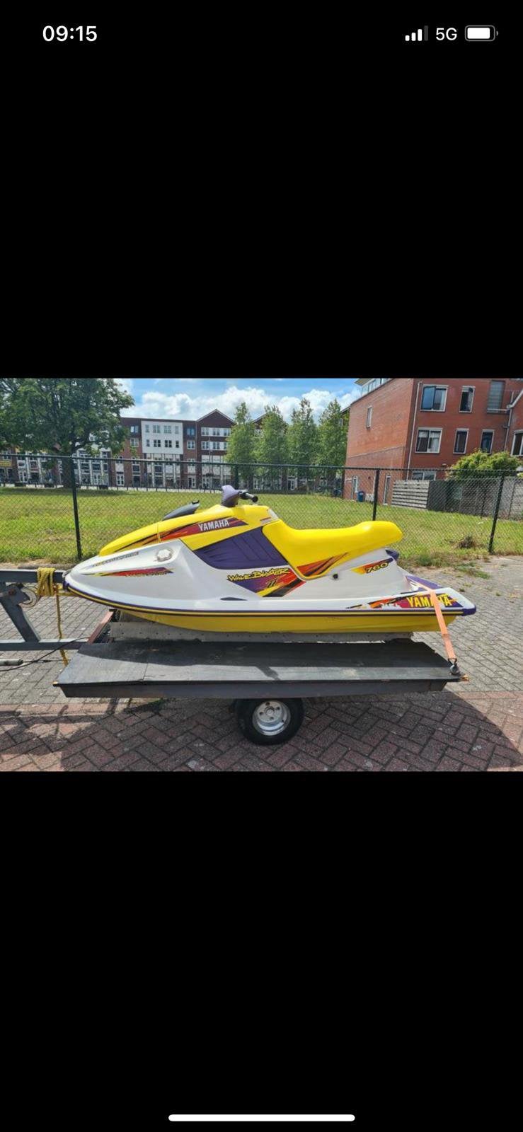 Yamaha Waveblaster 760cc, Watersport en Boten, Jetski's en Waterscooters, Gebruikt, 70 tot 120 pk, Benzine, Ophalen