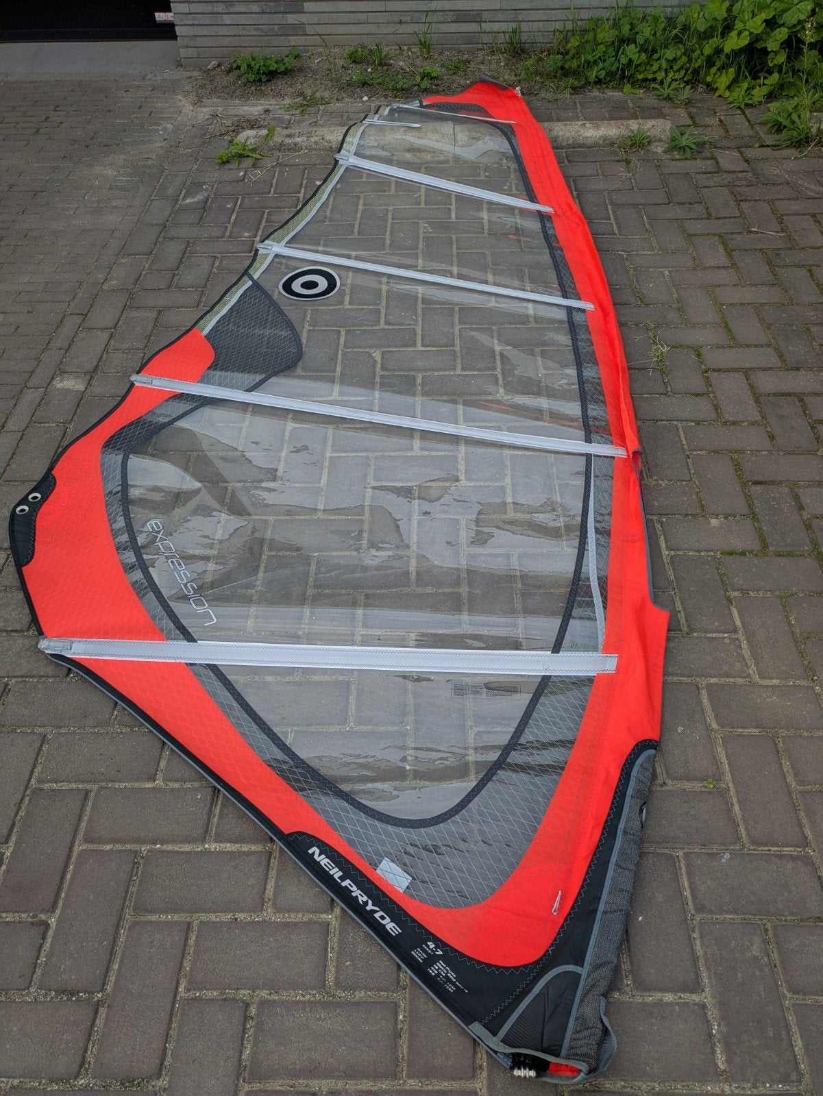 NeilPryde Expression 4.7m² Windsurfzeil - Freestyle/Wave, Ophalen, Gebruikt, Zeil
