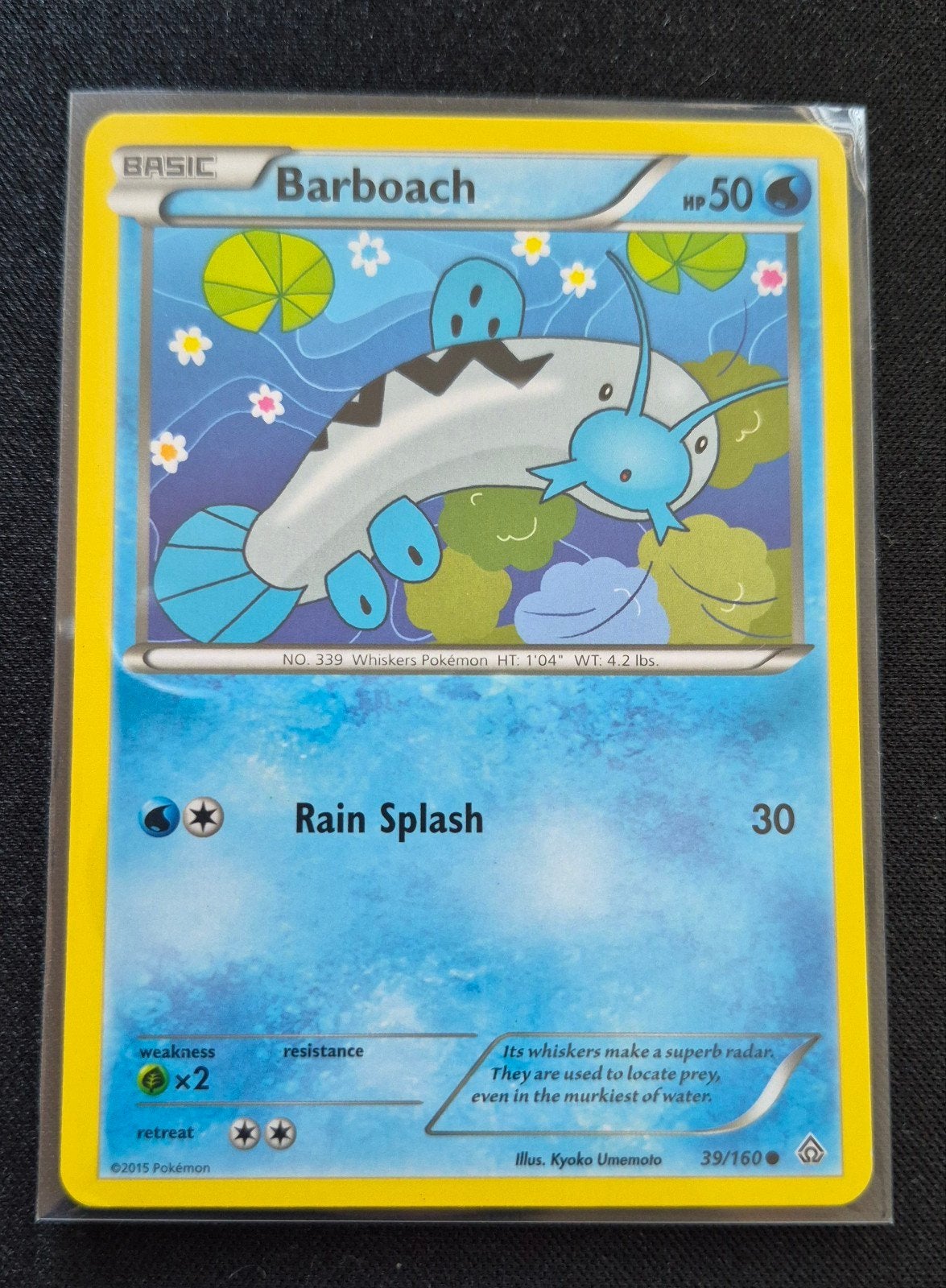 Barboach 39/160 – XY Primal Clash 2015, Verzenden, Nieuw, Losse kaart