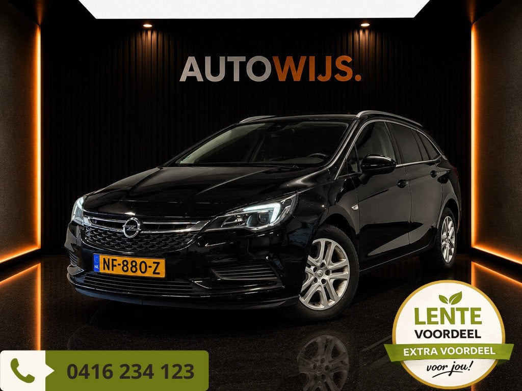 Opel Astra Sports Tourer 1.0 Business+|NL AUTO|LED|CRUISE|GO, Voorwielaandrijving, Stof, Gebruikt, 1178 kg