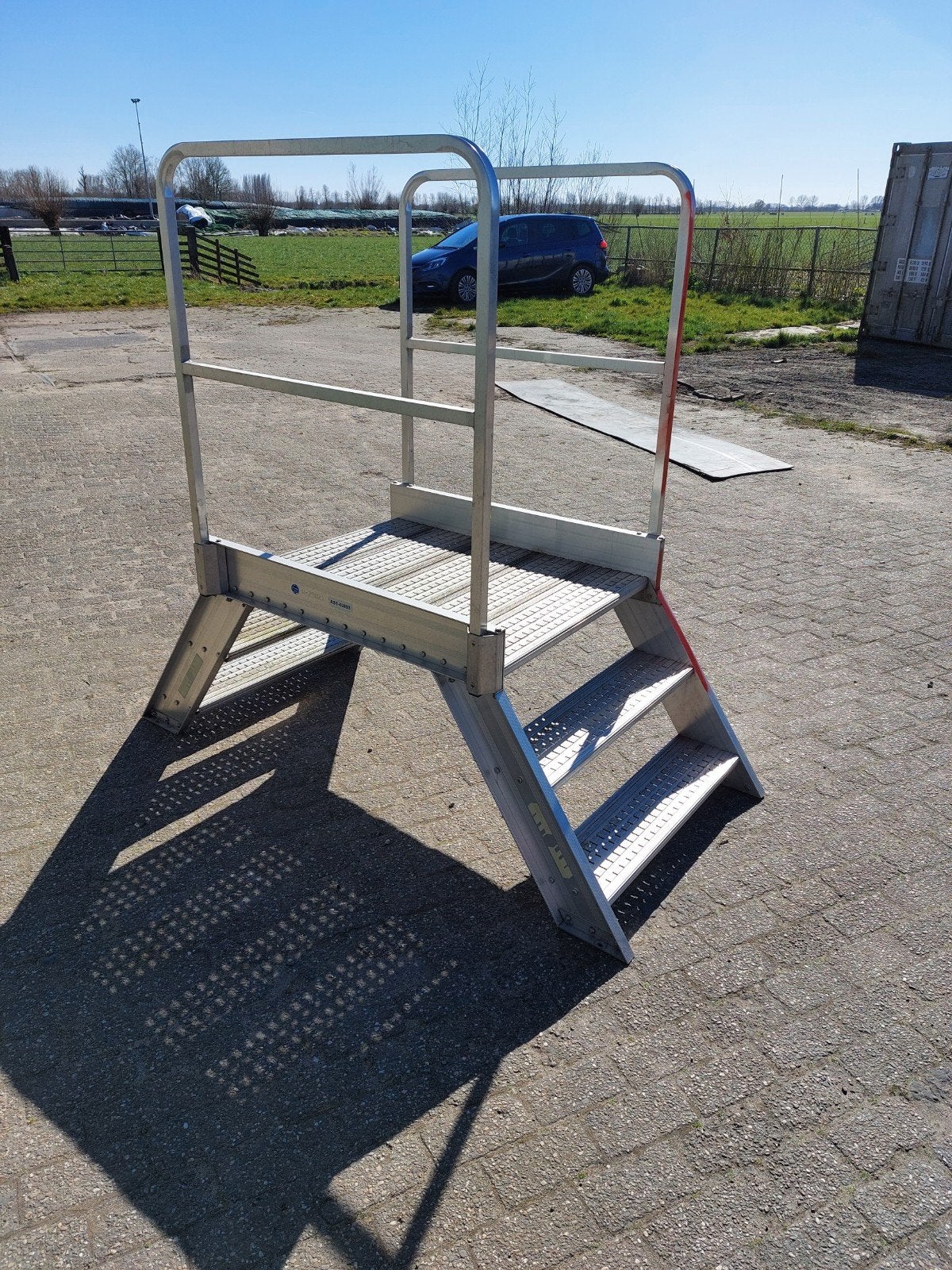 aluminium platotrap, Ophalen