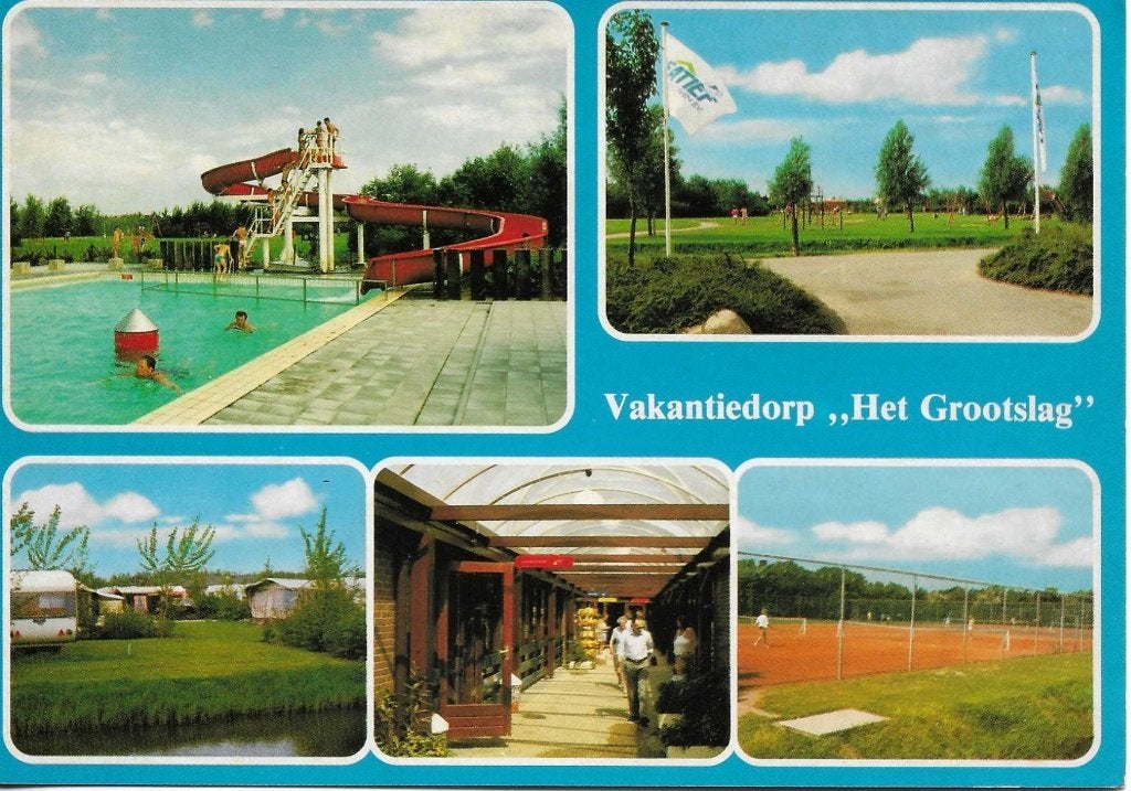 Andijk- -5-luik., Ophalen of Verzenden, 1980 tot heden, Gelopen, Noord-Holland