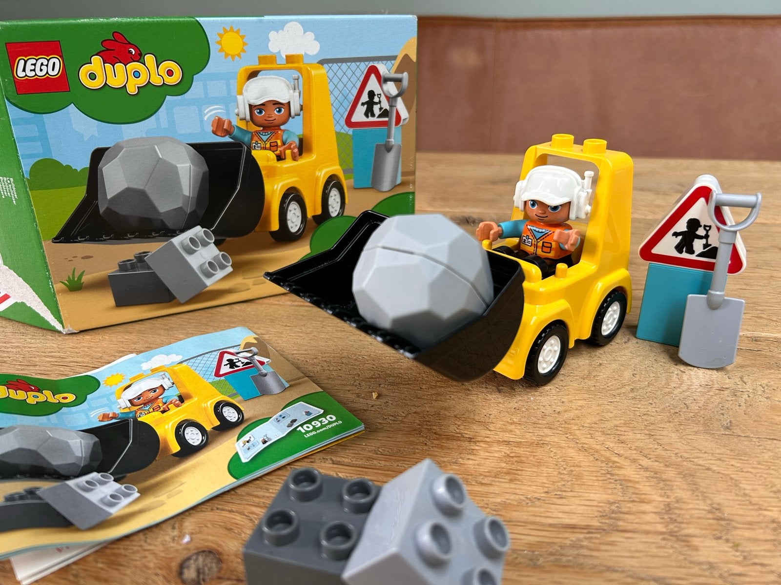 Lego Duplo set 10930 - Bulldozer, Gebruikt, Ophalen of Verzenden, Compleet, Duplo