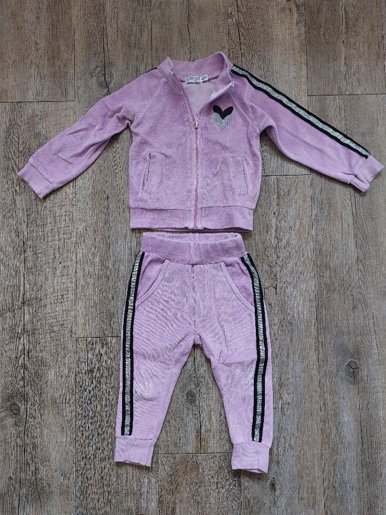 Joggingpak maat 80 (Dirkje), Kinderen en Baby's, Babykleding | Maat 80, Meisje, Dirkje, Ophalen of Verzenden, Zo goed als nieuw