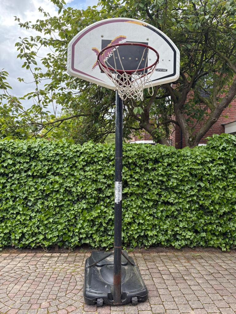 Basketbalpaal GRATIS, Ophalen, Gebruikt, Ring, Bord of Paal