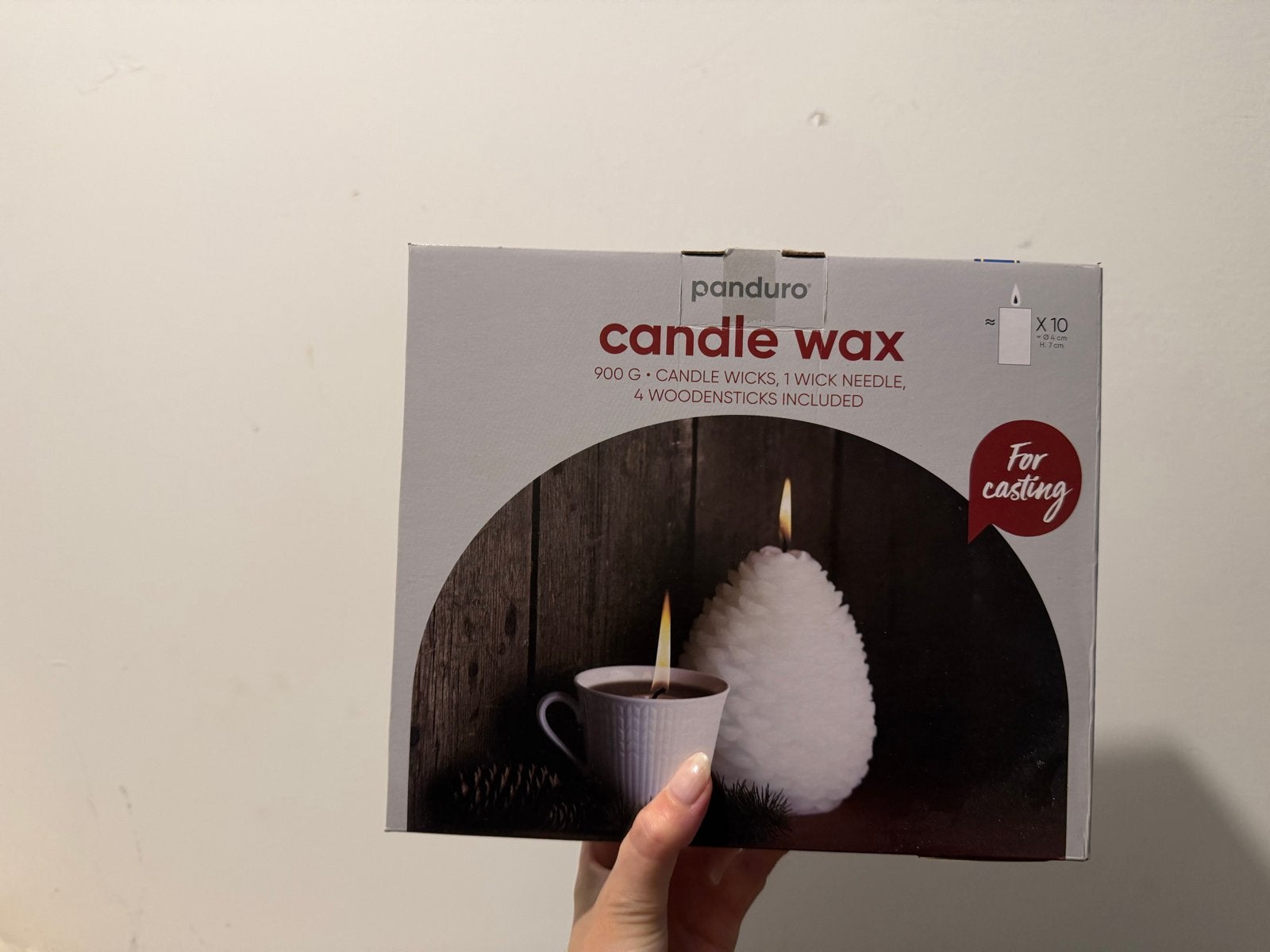 Candle kit met groene kaarsvlokken, Groen, Overige thema's, Nieuw, Ophalen of Verzenden