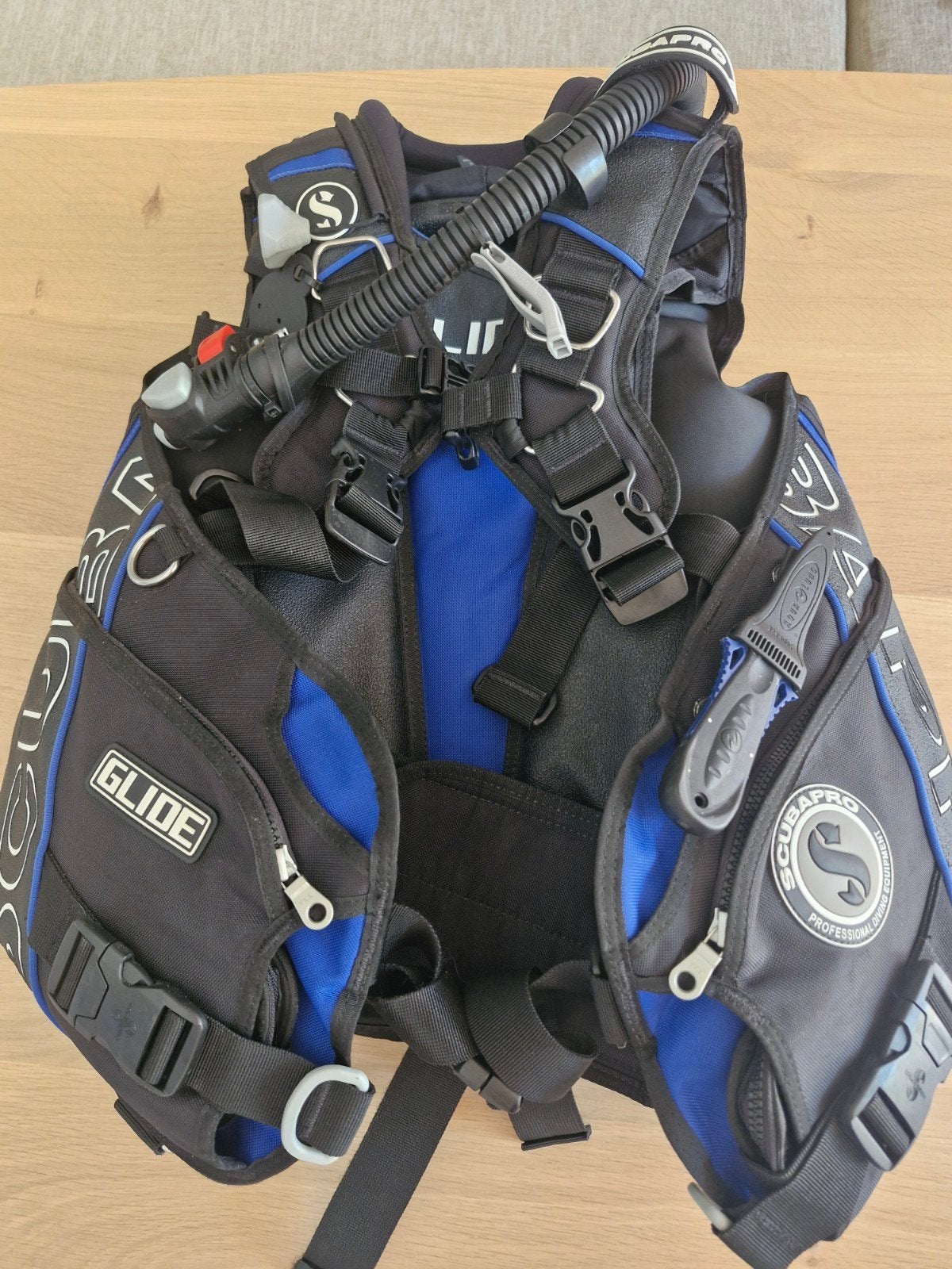 Trimvest Scubapro glide met XL inclusief duikmes, Ophalen, Trimvest of Wing