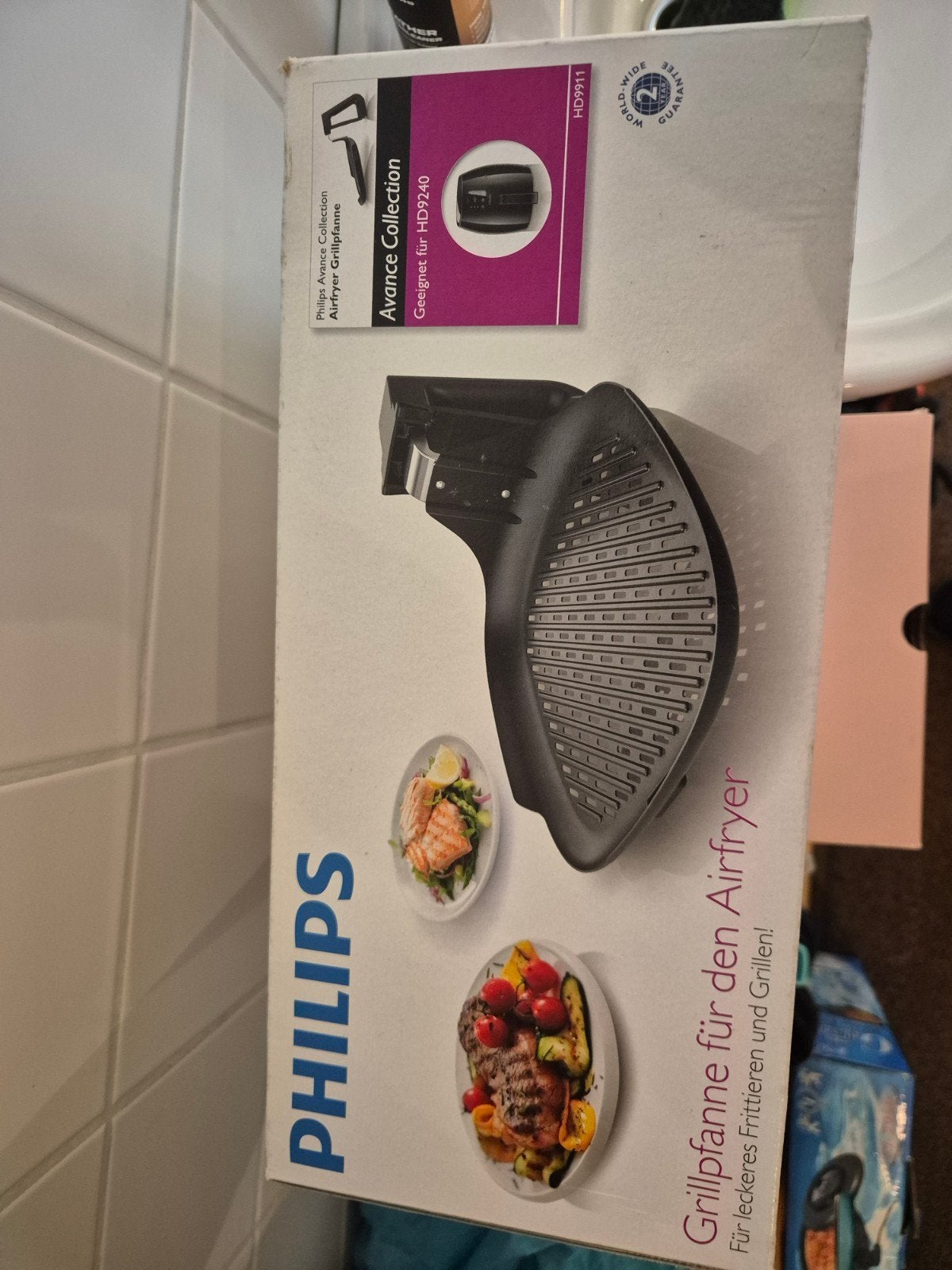 Philips Airfryer Grill Pan (HD9240), Ophalen of Verzenden, Nieuw