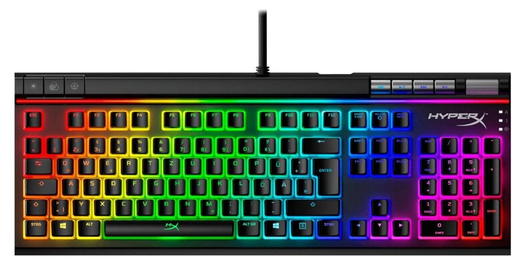 HyperX Alloy Elite 2 RGB Mechanisch Gaming Toetsenbord, Computers en Software, HyperX, Gaming toetsenbord, Ophalen of Verzenden