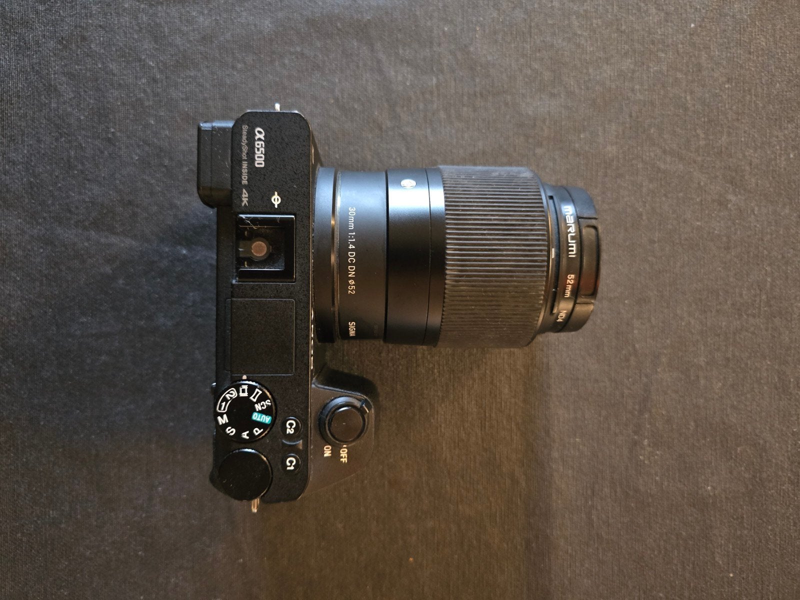 Sony Alpha A6500 systeemcamera met Sigma 30mm f/1.4 lens, Audio, Tv en Foto, Ophalen of Verzenden, Zo goed als nieuw, Sony, Beeldstabilisatie