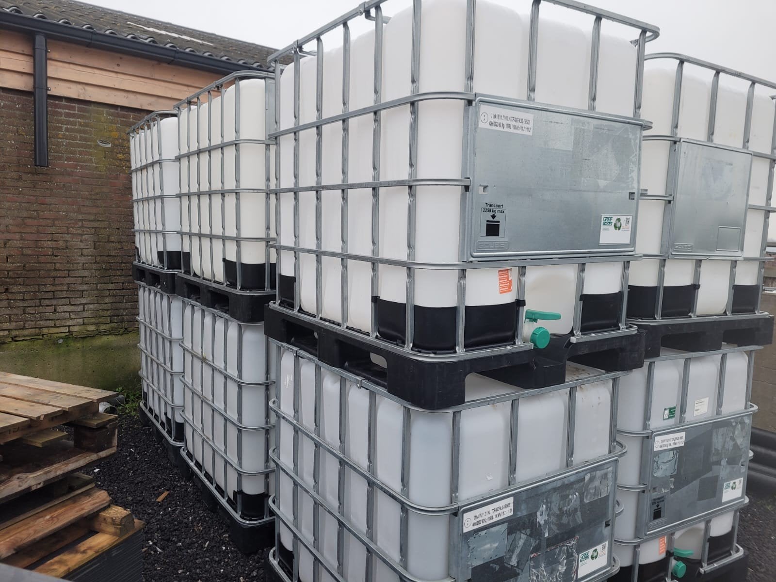 IBC container 1000 liter - Meerdere beschikbaar, 150 liter of meer, Ophalen of Verzenden