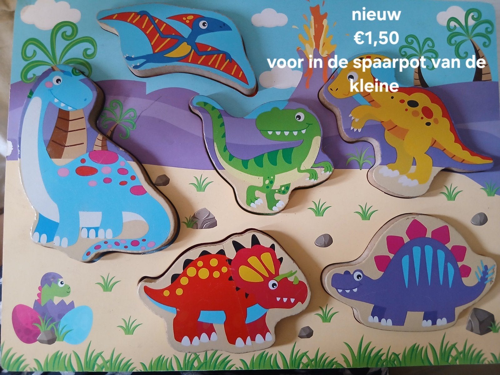 kinderspullen en knuffels, Kinderen en Baby's, Speelgoed | Kinderpuzzels, Ophalen, Minder dan 10 stukjes, Zo goed als nieuw