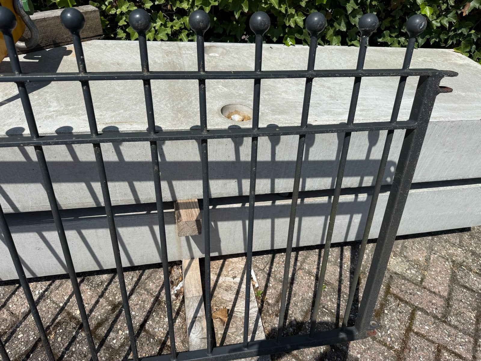Handmatige sierpoort, Ophalen of Verzenden, Gebruikt, IJzer