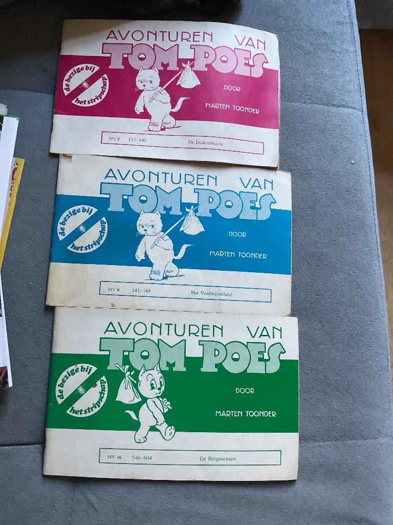 De avonturen van Tom poes, Gelezen, Marten Toonder, Eén stripboek, Ophalen of Verzenden