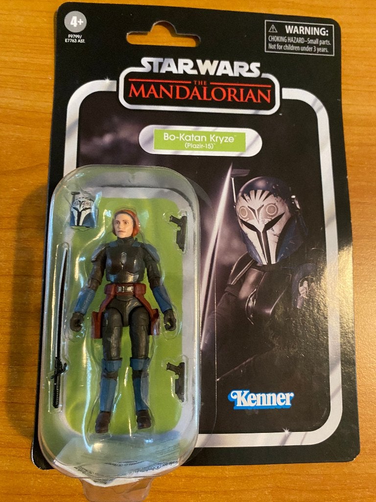 StarWars The madalorian Bo-Katan-Kryzo, Ophalen of Verzenden, Zo goed als nieuw, Actiefiguurtje