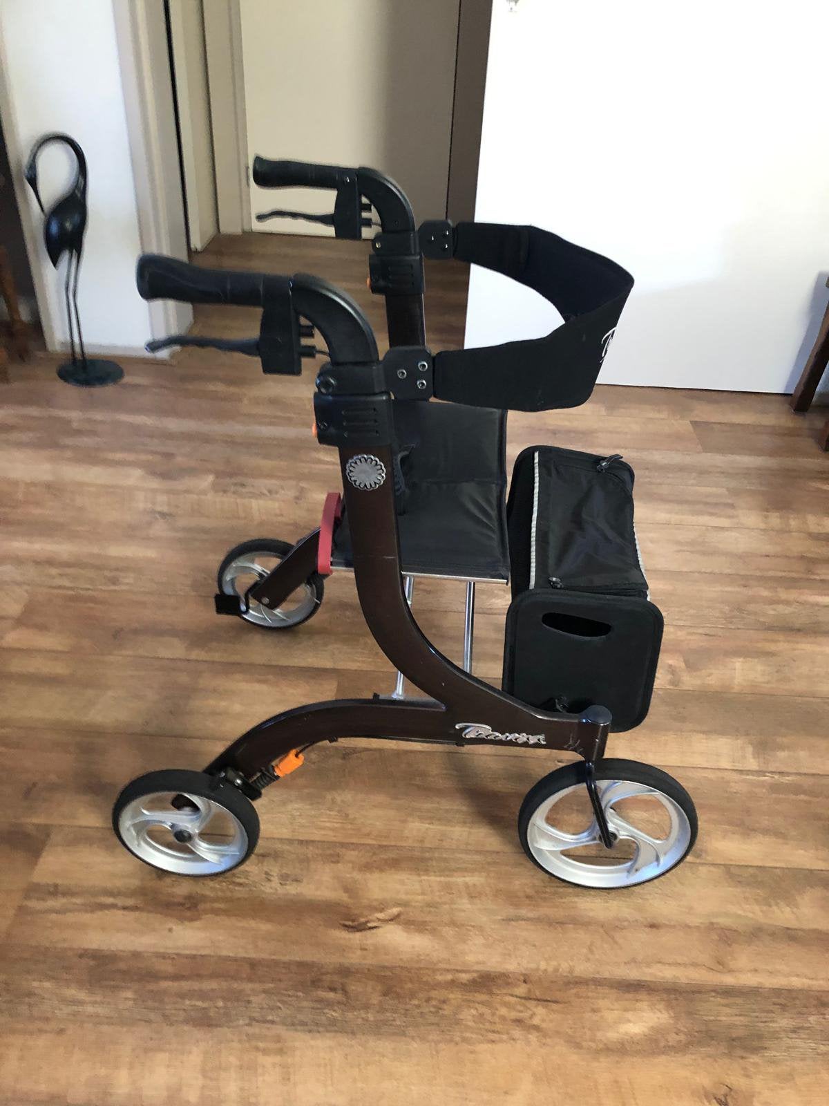 Travixx rollator bruin, Diversen, Ophalen, Opvouwbaar, Gebruikt