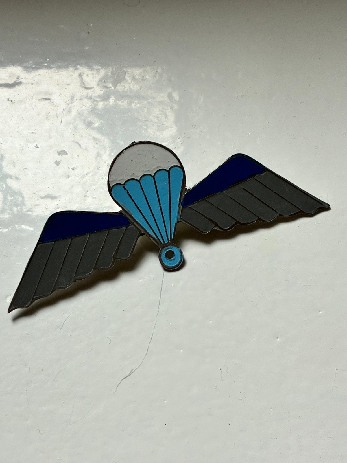 Metalen parabrevet wing, Ophalen of Verzenden, Landmacht
