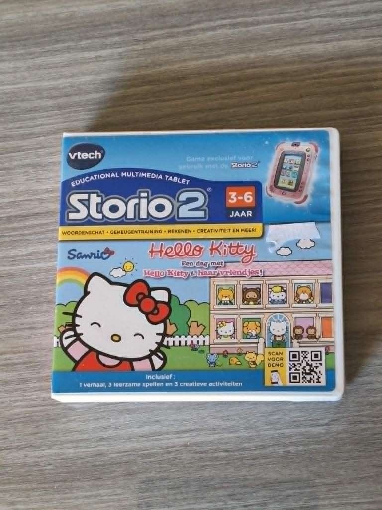 V Tech spelletje Hello Kitty - Storio 2, Ophalen, Gebruikt