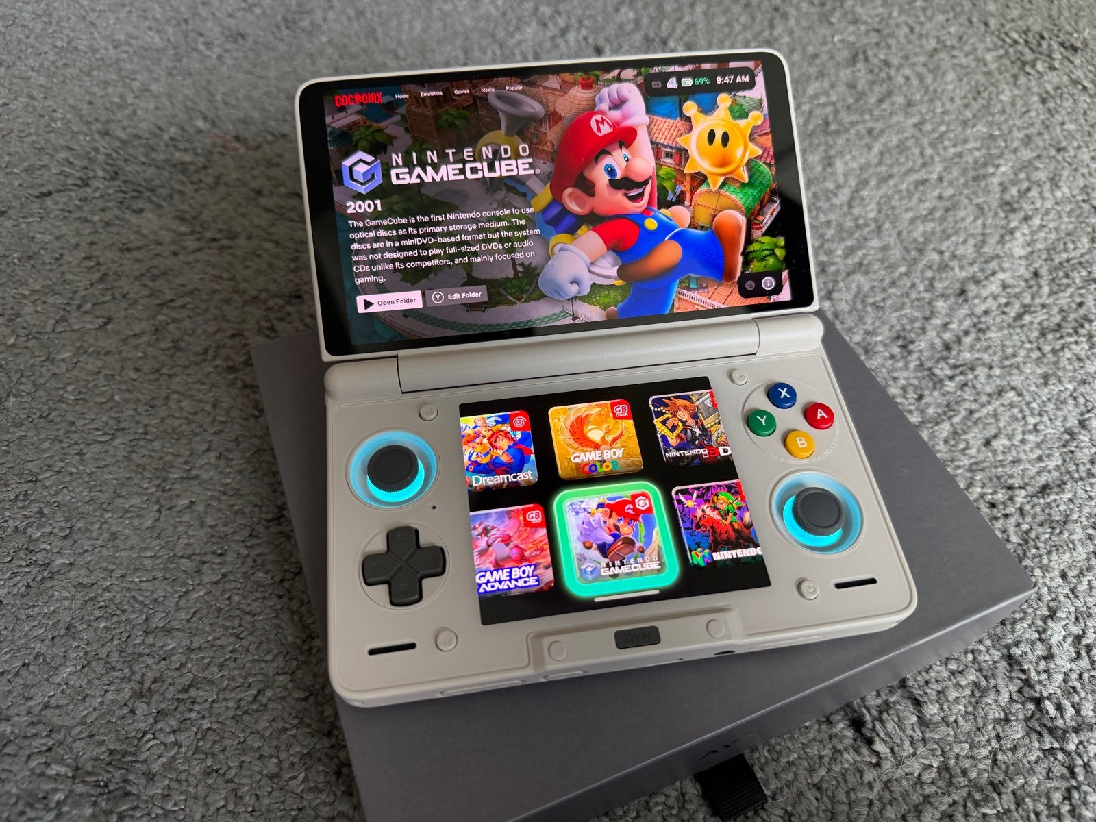 AYN Thor Pro Handheld Gaming Console 12GB/256GB + 512GB SD, Spelcomputers en Games, Spelcomputers | Overige, Ophalen of Verzenden