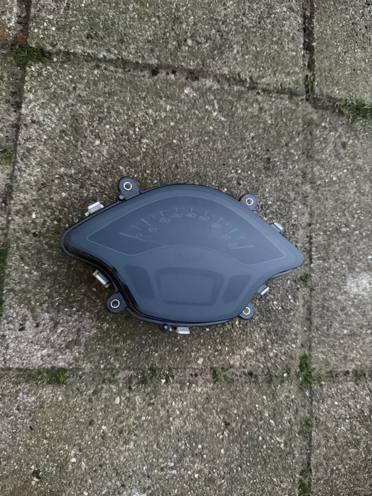 Vespa Sprint Teller + Smoked glas Origineel, Fietsen en Brommers, Brommeronderdelen | Algemeen, Ophalen, Zo goed als nieuw, Overige typen