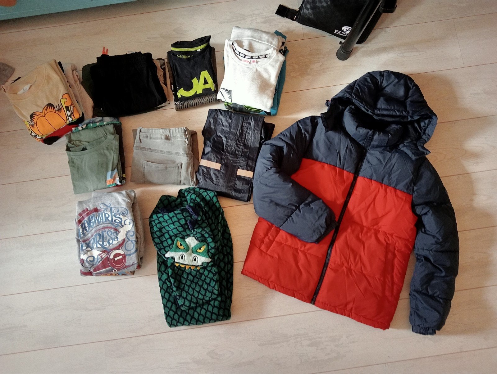 Pakket kleding jongen mt 158-164, Ophalen of Verzenden, Gebruikt, Maat 158