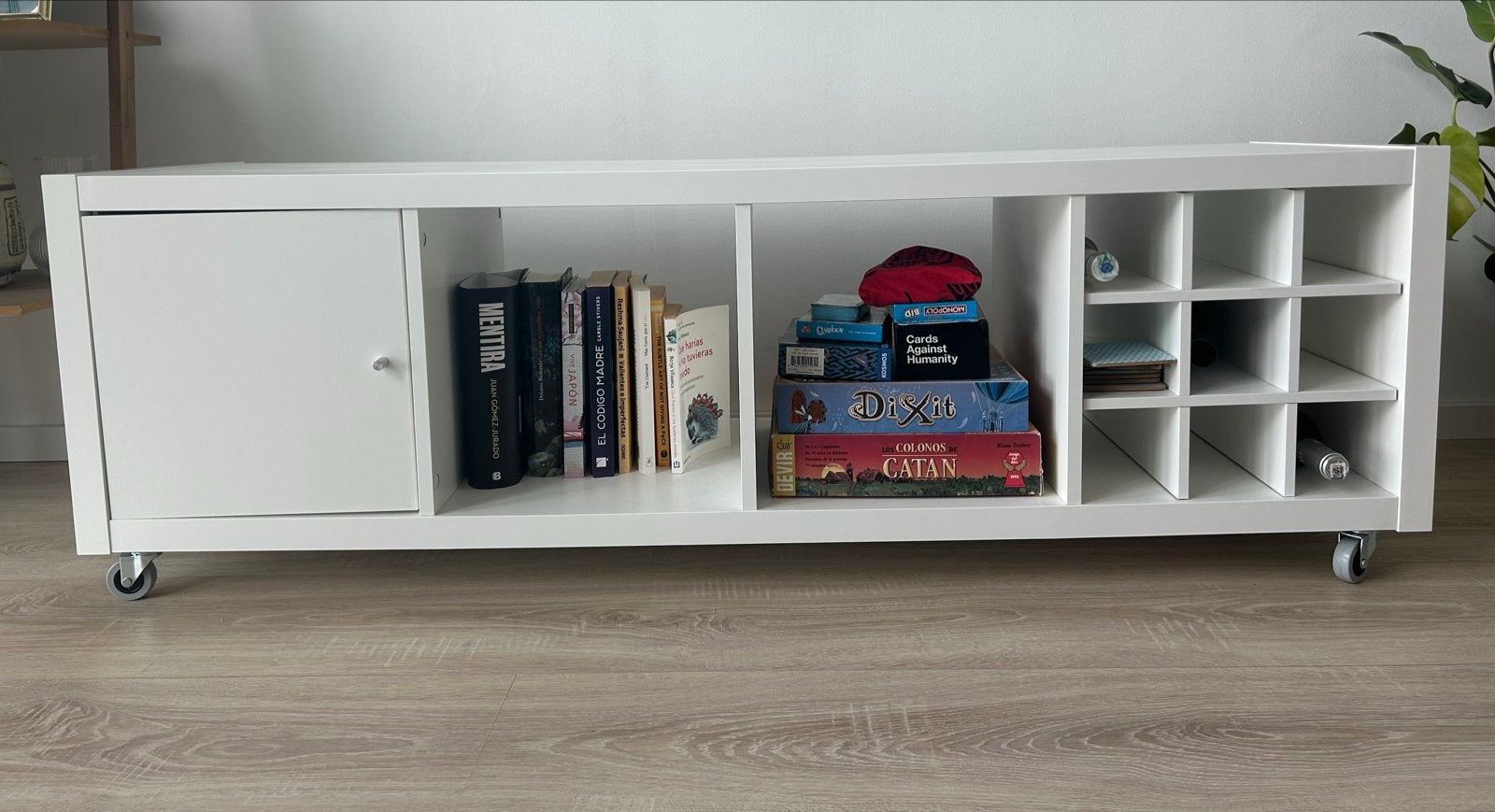 Tv meubel, Ophalen, Overige materialen, 150 tot 200 cm, Zo goed als nieuw