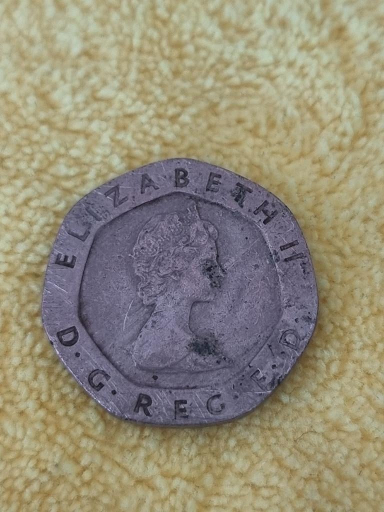Verenigd Koninkrijk 20 Pence munt 1982, Postzegels en Munten, Ophalen of Verzenden, Overige landen, Losse munt