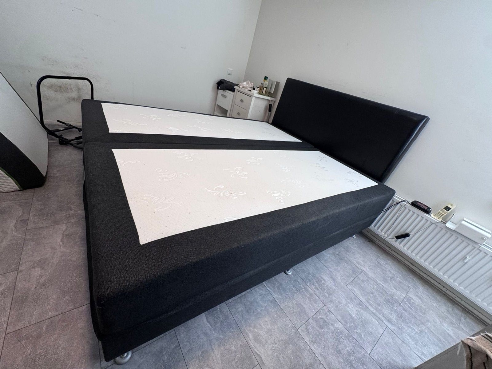 Boxspring (2x) 90 x 210 Prima Kwaliteit!, Huis en Inrichting, Slaapkamer | Boxsprings, Gebruikt, Overige maten, 210 cm, Tweepersoons