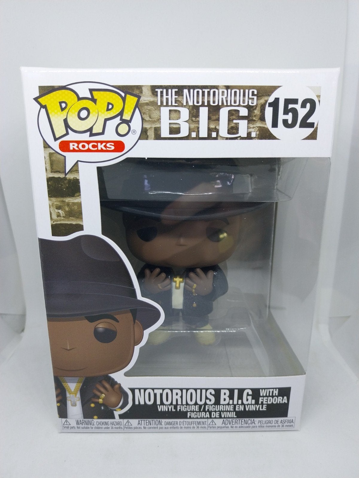 Funko Pop Rocks #152 Notorious B.I.G. met Fedora, Verzamelen, Ophalen of Verzenden, Nieuw