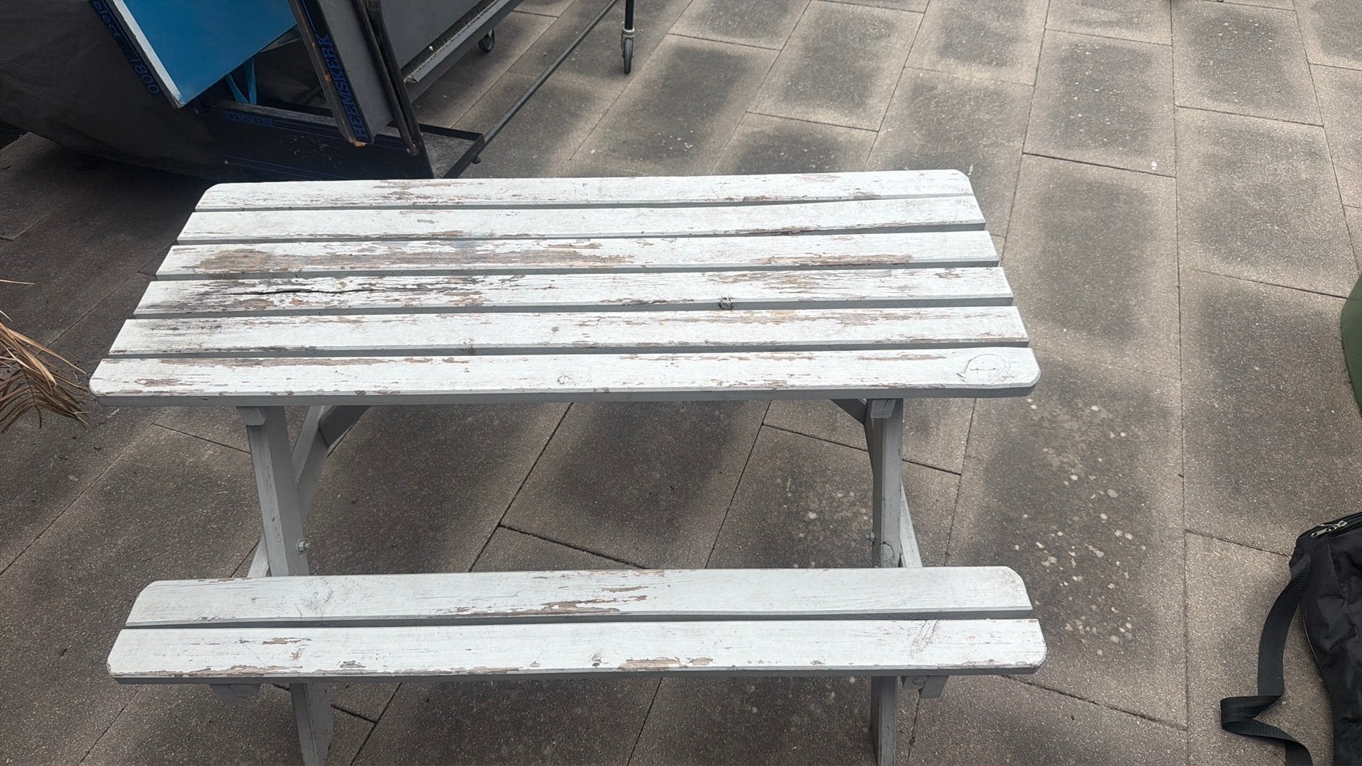 Gratis op te halen, Tuin en Terras, Picknicktafels, Ophalen, Zo goed als nieuw, Rechthoekig, Hout