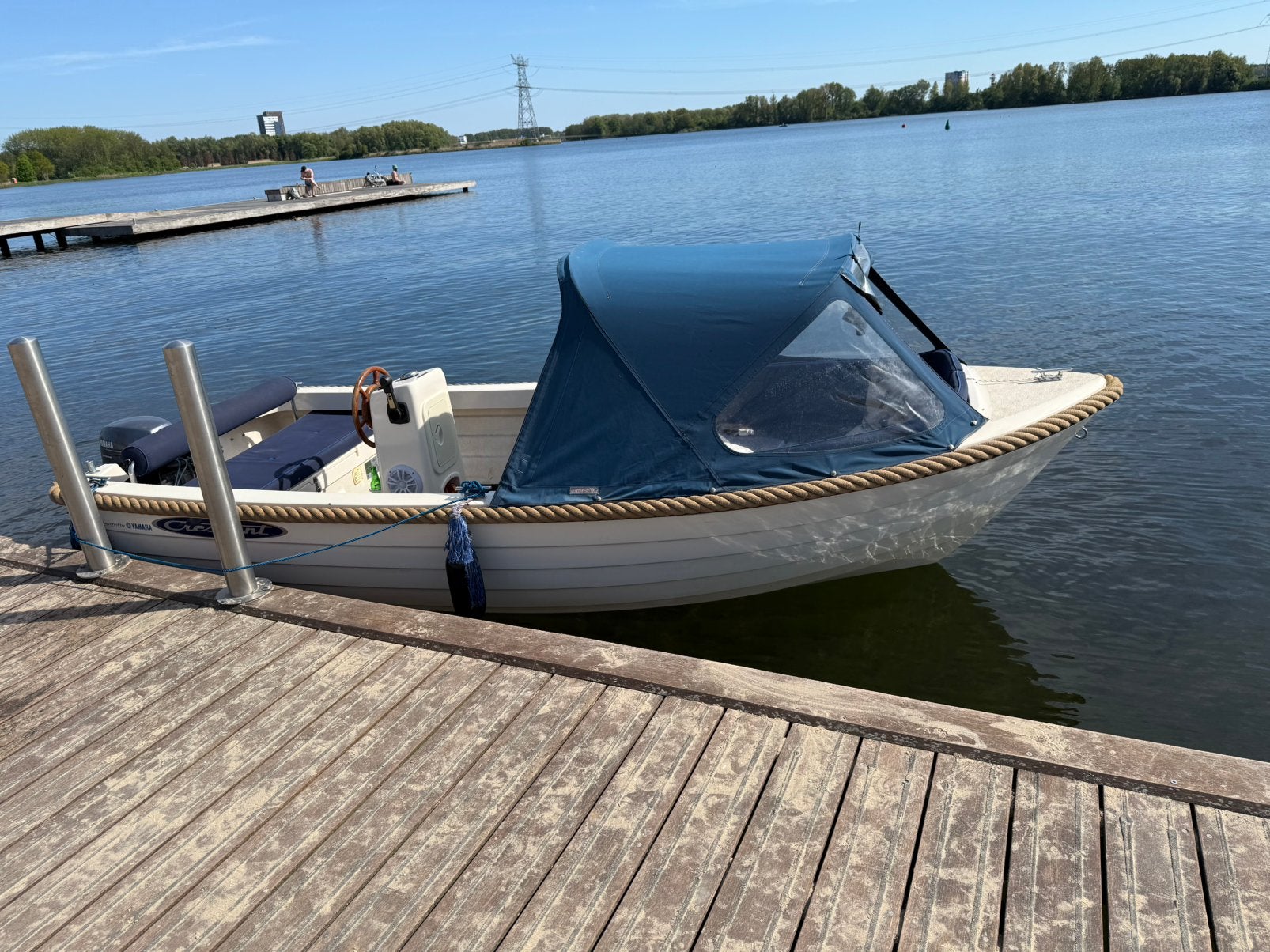 Mooie Crescent sloep + Yamaha 6PK 4-takt + Trailer Vaarklaar, Ophalen, Gebruikt, Zonnedek, Buitenboordmotor