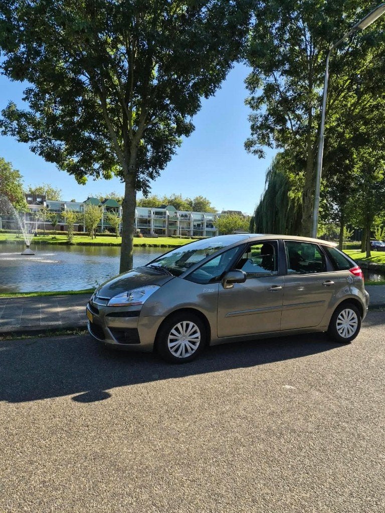 Citroën C4 2.0 16V automaat Eb6v 2008 metallic goud bruin, Stof, 1800 kg, Zwart, 700 kg