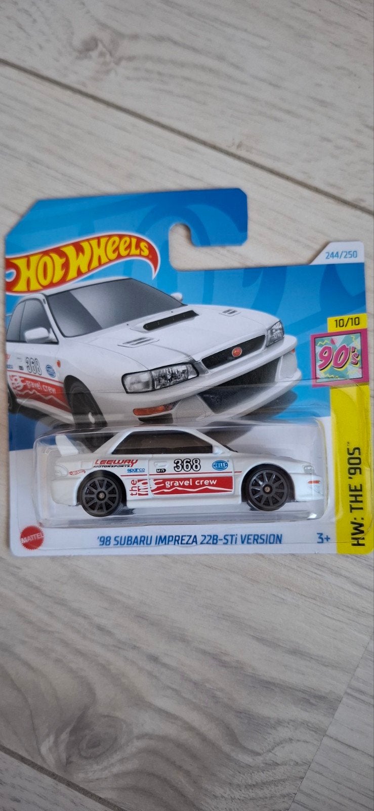 Hot Wheels '98 Subaru Impreza 22B-STI Version, Ophalen of Verzenden