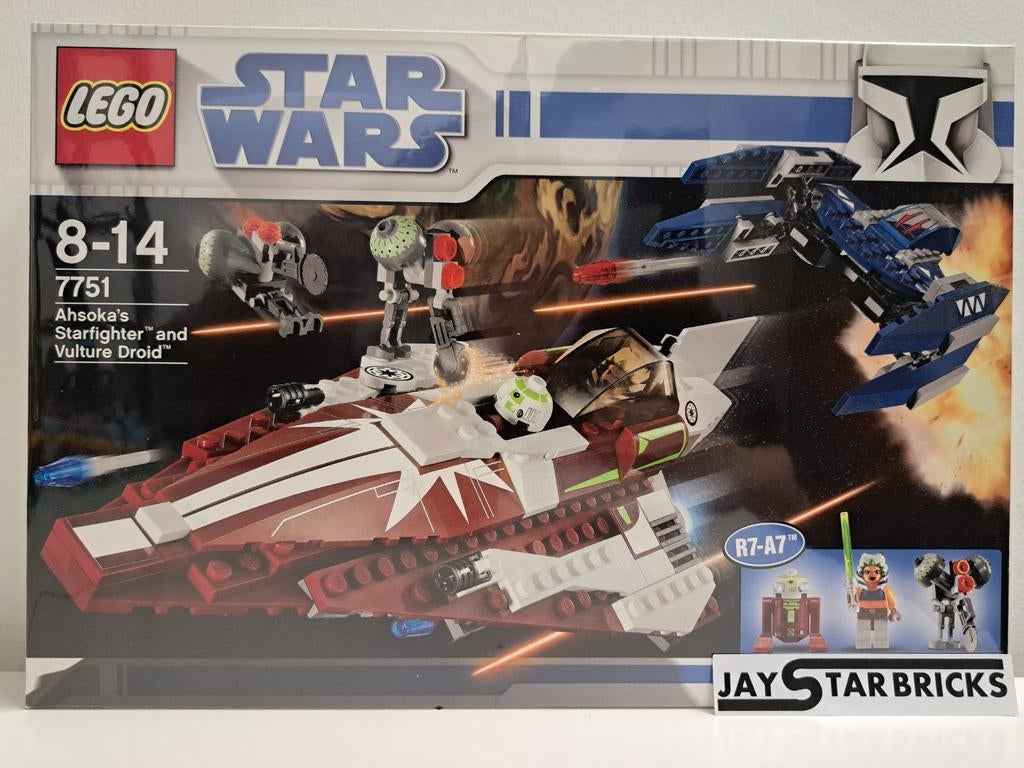 Lego Star Wars 7751 Ahsoka's Starfighter And Droids, Ophalen of Verzenden, Nieuw