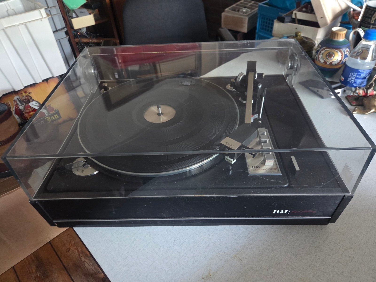 ELAC Miracord 770H Platenspeler - Vintage High Fidelity, Ophalen, Zo goed als nieuw, Platenspeler, Overige merken